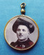 - Ancien Pendentif. Portrait D'un Militaire 12 ème Bataillon De Chasseurs Alpins - - 1914-18