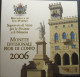 San Marino - 2006 - Serie Zecca - Con 5 € Argento "Melchiorre Delfico" - San Marino