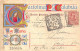 Cartolina Pro Calabria  1906  Pape Pius X - Andere & Zonder Classificatie