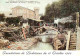 34 - Bédarieux - Images Du Passé - Innondations Du 14 Octobre 1908 - Usine Regraffe - Au Château - Ruisseau De Vèbre - F - Bedarieux