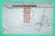 LETTRE BHANVAD INDE INDIA POUR TANANARIVE MADAGASCAR TAXE 10C + 50C X3 1F60 1937 LETTRE COVER FRANCE - Segnatasse