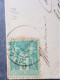 France N°75 Sage 5c Vert (type II N Sous U) 1897 Sur Lettre - 1876-1898 Sage (Type II)