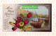 R380192 Many Happy Returns. Boat. Tulips. Postcard - Monde