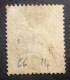 GB61 Victoria 1 S Rouge Brun YT 66 Planche 14 Couronne Oblitéré « Registered » - Used Stamps