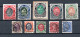 Danzig (Germany) 1921 Set Proclamation Of Danzig Stamps (Michel 53/62) Nice Used - Used