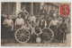 CARTE PHOTO - FABRIQUE ET REPARATION DE CHARRETTES - CHARRONNERIE - CHARRONS - CHARRONNAGE - ECRITE DE PARIS EN 1907 - - Artesanal