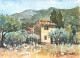 PROVENCE PITTORESQUE - AQUARELLE DE ROMAY - UN CABANON A LA RUSTIQUE BEAUTE - Provence-Alpes-Côte D'Azur