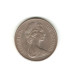 641/ SAINTE-HELENE : Elizabeth II : 25 Pence 1973 (copper-nickel - 28,35 Grammes) Tricentenaire - St. Helena