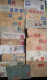 Delcampe - FRANCE - DESTOCKAGE - Lot De 136 Lettres (enveloppes) Recommandées, Express, VD, Chargées Toutes Périodes - 9 Photos - Tarifas Postales