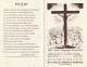 # THEME - PRIERE / 1961 ANNEE De L'APOSTOLAT MISSIONNAIRE - AUXI LE CHATEAU - Religion &  Esoterik