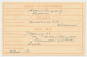 Verhuiskaart G.7 Bijfrankering Wassenaar / Middenbeemster - Brugge Belgie 1930 - Tarief Juist - Lettres & Documents