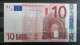 1 X 10€ Euro Draghi P016A3 X71260000013 - UNC RARE Number - 10 Euro