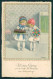 Artist Signed Pauli Ebner Children Serie 1075 Postcard TC2263 - Otros & Sin Clasificación