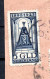 Niederlande 1923 Freimarke 133 Wilhelmina 5 Gulden Gebraucht Auf Briefstuck - Gebraucht