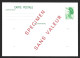Entier Postal-Liberté De Gandon-Surcharge Specimen Sans Valeur - Postales Tipos Y (antes De 1995)