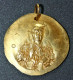 Belle Médaille Religieuse Argent 925 Doré (vermeil) "Notre-Dame De Lourdes" Religious Medal - Religión & Esoterismo
