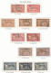 Delcampe - France Collection Spécialisée Oblitérée S/feuilles Blanc-Mouchon-Merson Y&T N° 107-128 + Types & Nuances Cote 2022 470 € - Used Stamps