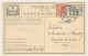 Verhuiskaart G.12 Bijfrankering Maastricht - Belgie 1937 - Briefe U. Dokumente