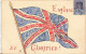 N°24897 - Représentation De Timbres - Cut Stamps - England Be Glorifield - Drapeau Royaume-Uni - Union Jack - Stamps (pictures)