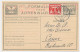 Verhuiskaart G.13 Bijfrankering Zeist - Duitsland 1941 - Briefe U. Dokumente