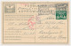 Verhuiskaart G.13 Bijfrankering - Evacuatie Scheveningen / S Gravenhage - Duitsland 1943 - Bouw Atlantikwall WOII - Brieven En Documenten