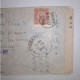 03K17 RARE - ANCIENNE LETTRE TIMBRE SINGAPOURE HONG KONG INDOCHINE 1945 CACHET - Viêt-Nam