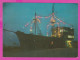 311091 / Bulgaria - Sunny Beach - Nacht Night Nuit , Restaurant "Pirate Frigate" 1987 PC Septemvri Bulgarie Bulgarien  - Hotel's & Restaurants