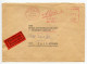 Germany, East 1971 Express / Eilsendung Cover; Schlotheim To Calbe; Alipaca Meter Slogan; Bahnpost Postmarks - Franking Machines (EMA)