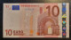 1 X 10€ Euro Draghi E007I4 X80111194112 - UNC - 10 Euro