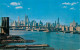 USA New York Lower Manhattan Skyline & Brooklyn Bridge - Manhattan