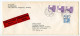 Germany, West 1985 Express / Eilzustellung Cover; Ramstein (HQ USAFE/DEH) To Berlin; 70pf. & 120pf. Castle Stamps - Lettres & Documents