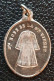 Pendentif Médaille Religieuse Argent 800 Fin XIXe "Notre-Dame De Chartres / Ste Robe De La Ste Vierge" Silver Medal - Religión & Esoterismo