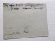 CACHET MILITAIRE SUR ENVELOPPE GIRONDE LIBOURNE DEPOT D'INFANTERIE N° 181 LE VAGUEMESTRE - Documents