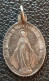 Pendentif Médaille Religieuse Argent 800 Fin XIXe "Christ Rédempteur / Sainte Marie" Silver Medal - Religión & Esoterismo