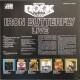 * LP *  IRON BUTTERFLY - LIVE (reissue Germany 1975 EX-) - Rock