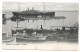 Postcard Egypt Entrée Du Canal à Suez Entrance To Canal At Suez Liner Small Coats Undivided Back Posted 1906 - Suez