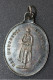 Médaille Religieuse Argent 800 Fin XIXe "Pape Léon XIII - St Benoit-Joseph Labre (né à Amettes, Pas-de-Calais) - Godsdienst & Esoterisme