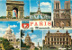 75 - Paris - Multivues - Blasons - CPM - Voir Scans Recto-Verso - Multi-vues, Vues Panoramiques