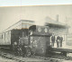 Trains - Islande - Manning Wardle 2-4-OT Engine At North Greenwich - Station With A Train For Millwall Junction, C.1900  - Treinen