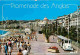 06 - Nice - La Promenade Des Anglais - Petit Train Touristique - CPM - Voir Scans Recto-Verso - Schienenverkehr - Bahnhof