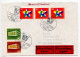 Germany, West 1969 Express / Eilzustellung Cover; Bayreuth To Augsburg; ILO & Europa Stamps; Pictorial Postmarks - Lettres & Documents