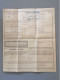 Document De Livraison En Gare De Lusignan Chemins De Fer De L'Etat 18 Juin 1947 - Transport