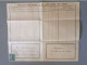 Document De Livraison En Gare De Lusignan Chemins De Fer De L'Etat 18 Juin 1947 - Verkehr & Transport