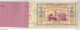 France Loterie Nationale Carnet De 8 Billets 1940 15 ème Tranche Gueules Cassées Très Bon état - Biglietti Della Lotteria