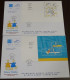 Greece 2003 Olympic Mascots Blocks Set FDC Large Envelope - FDC