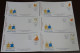 Greece 2003 Olympic Mascots Full Set FDC - FDC