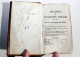 MAXIME REFLEXION MORALE DE ROCHEFOUCAULD Ed STEREOTYPE 1815 + PENSEE NICOLE 1806 / ANCIEN LIVRE XIXe SIECLE (1803.17) - 1801-1900