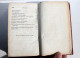 Delcampe - RARE OEUVRES DE F-J. DE PIERRE CARDINAL DE BERNIS Ed. STEREOTYPE 1803 TOME 1+2/2 / ANCIEN LIVRE XIXe SIECLE (1803.17') - 1801-1900