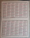 Petit Calendrier De Poche 1996 Champignon Marasme Des Ramilles  Pharmacie Lodève Hérault - Small : 1991-00