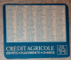 Petit Calendrier De Poche 1977 Banque Crédit Agricole - Small : 1971-80